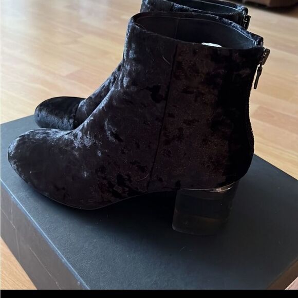 NIB Rag and Bone Drea Crushed Velvet Booties - Picture 13 of 14